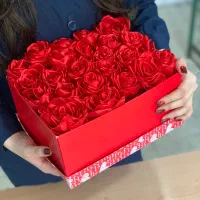 باکس رز روبانی ۲۶ گل