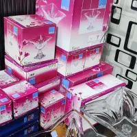 ظروف قدیمی و نو تیارا ژاپن کریستال 56 پارچه