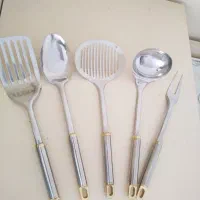 کفگیر ملاقه استیل