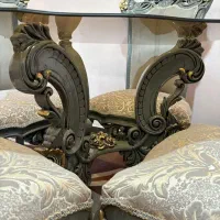 غذا خوری ۴نفره سلطنتی نو|میز و صندلی غذاخوری|خرم‌آباد, |دیوار