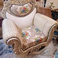 مبل 7نفره پرنسسی نو برای جهیزیه بسیار شیک|مبلمان خانگی و میز عسلی|کرج, باغستان|دیوار