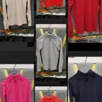 کراپ یقه اسکی|لباس|برخوار, |دیوار