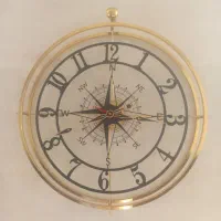 ساعت دیواری فلزی|ساعت دیواری و تزئینی|آق قلا, |دیوار