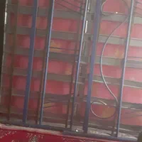 تخت خواب فِلزی دونفره|تخت و سرویس خواب|الشتر, |دیوار