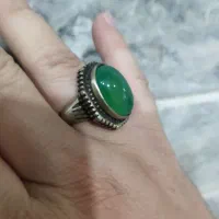 انگشتر دست دلبر عقیق سبز|جواهرات|قم, نوبهار|دیوار