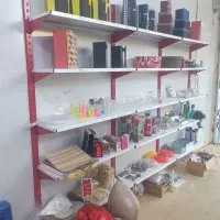 فروش قفسه های ام دی اف و فلزی و پانچی در حد نو