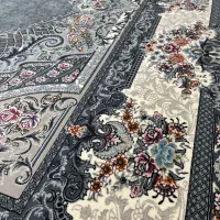 فرش ۷۰۰شانه دودی نقره ای ژاکلین آکبند|فرش|قدس, شهر‌قدس|دیوار