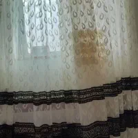 دو عدد پرده توری|پرده، رانر، رومیزی|گرگان, |دیوار