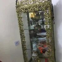 مینی بوفه برنجی پایه و میز برنجی|بوفه، ویترین، کنسول|تهران, آهنگ|دیوار