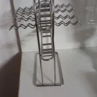 استند استیل قاشق وچنگال ،استندفنجان ،جاتخم مرغی