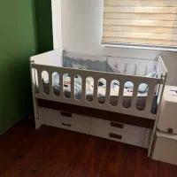 تخت کودک کشو دار