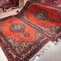 جفت ۶متری دستبافت تبریز نقشه خاص رنگ پیازی|فرش|تهران, فاطمی|دیوار
