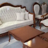 مبل استیل ۸ نفره، متنوع و بادوام|مبلمان خانگی و میز عسلی|تربت جام, والفجر|دیوار
