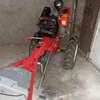 تیلر شخم‌زن کتیواتور چهارشاخه زنی در حد