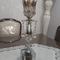 شمعدان کریستالی|صنایع دستی و سایر لوازم تزئینی|آبیک, |دیوار