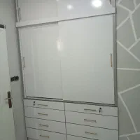 ساخت کابینت کمد دیواری درب اتاق قرنیز