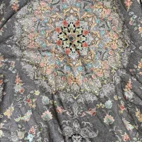 روفرشی کشدار ۱۲ متری زمینه طوسی