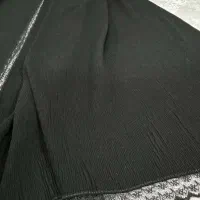 شال پلیسه کرپ دور گیپور