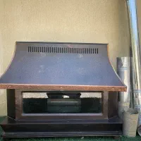 بخاری گازی طرح شومینه