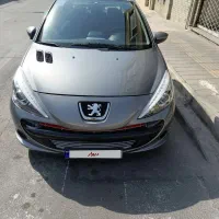 پژو 207 خاکستری دنده‌ای مدل 96