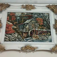 تابلو فرش طرح دست بافت