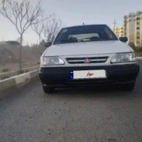 پراید سفید مدل ۹۶ بی رنگ فنی سالم