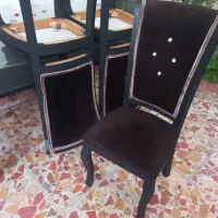 میز ناهار خوری ۶ نفره چوبی