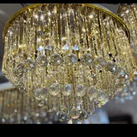 لوستر ۵۰ گردسقفی  با نصبب و اقساط ۶ ماهه|لوستر و چراغ آویز|اراک, |دیوار