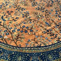 فرش گرد محتشم کاشان،بسیار تمیز و نو، قیمت منصفانه|فرش|تهران, جنت‌آباد جنوبی|دیوار