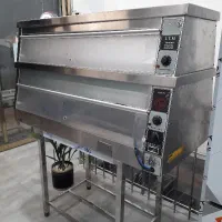 گرمخانه یا دیسپلی رومیزی ، استیل، مخصوص کنتاکی