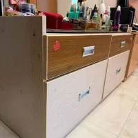 میز توالت چهر کشو وآینه قدی|تخت و سرویس خواب|خرمآباد (تنکابن), |دیوار