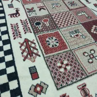 فرش کوچک رنگ روشن|فرش|شاهینشهر, عطار|دیوار