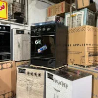 اجاق گاز طرح فر / ورق گالوانیزه محکم/ درب شیشه ای