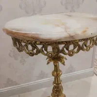 میز تلفن برنز