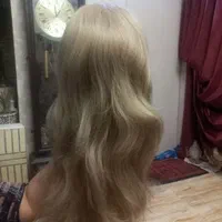 کلاهگیس(پوستیژ)مو بلند بلوند کنفی الیاف شبه طبیعی|آرایشی، بهداشتی، درمانی|شاهین‌شهر, شهرک گلدیس|دیوار
