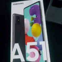 گوشی سامسونگa51 با کارتون وانتقال مالکیت شارژر وg2