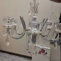 دو عدد لوستر در حدنو با لاله های چک|لوستر و چراغ آویز|تهران, دروازه شمیران|دیوار