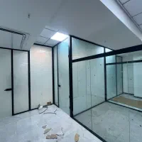 تولید شیشه سکوریت  لمینت هندریل پارتیشن شیشه ای