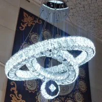 لوستر کریستالی ، اپلیکیشن دار|لوستر و چراغ آویز|کرمانشاه, |دیوار