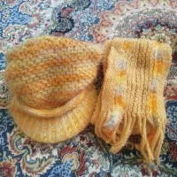 کلاه و شال گردن.سه تاش با هم ۲۰۰