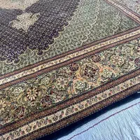 فرش دستباف طرح ریز ماهی طلاشور جفت 6متری|فرش|مشهد, ملک‌آباد|دیوار