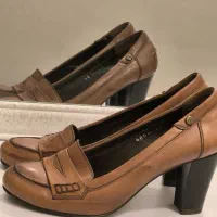 کفش چرم زنانه اورجینال سایز 37 و 38
