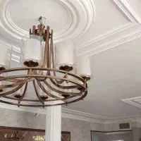 ۲ عدد لوستر ۱۰ شاخه ی عصایی طرح لهستانی