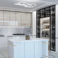 کابینت اشپزخانه نیوکلاسیک هایگلاس ممبران|مصالح و تجهیزات ساختمان|فردیس, |دیوار