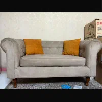 مبل دو نفره چستر|مبلمان خانگی و میز عسلی|ری, دیلمان|دیوار