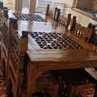 میز  غذا خوری هشت نفره  سنتی