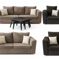 مبل هفت نفره شیک و تمیز فروش فوری