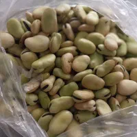 باقلا پاک شده به قیمت عمده