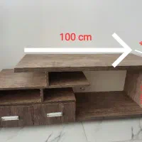 میز تلویزیون MDF مناسب تلویزیون تا ۵۰ اینچ