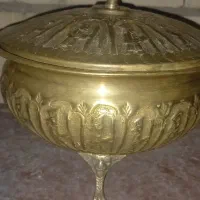 ظروف برنجی قلم خورده
